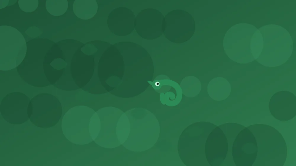 Camouflage scene illustration — Leafy wall